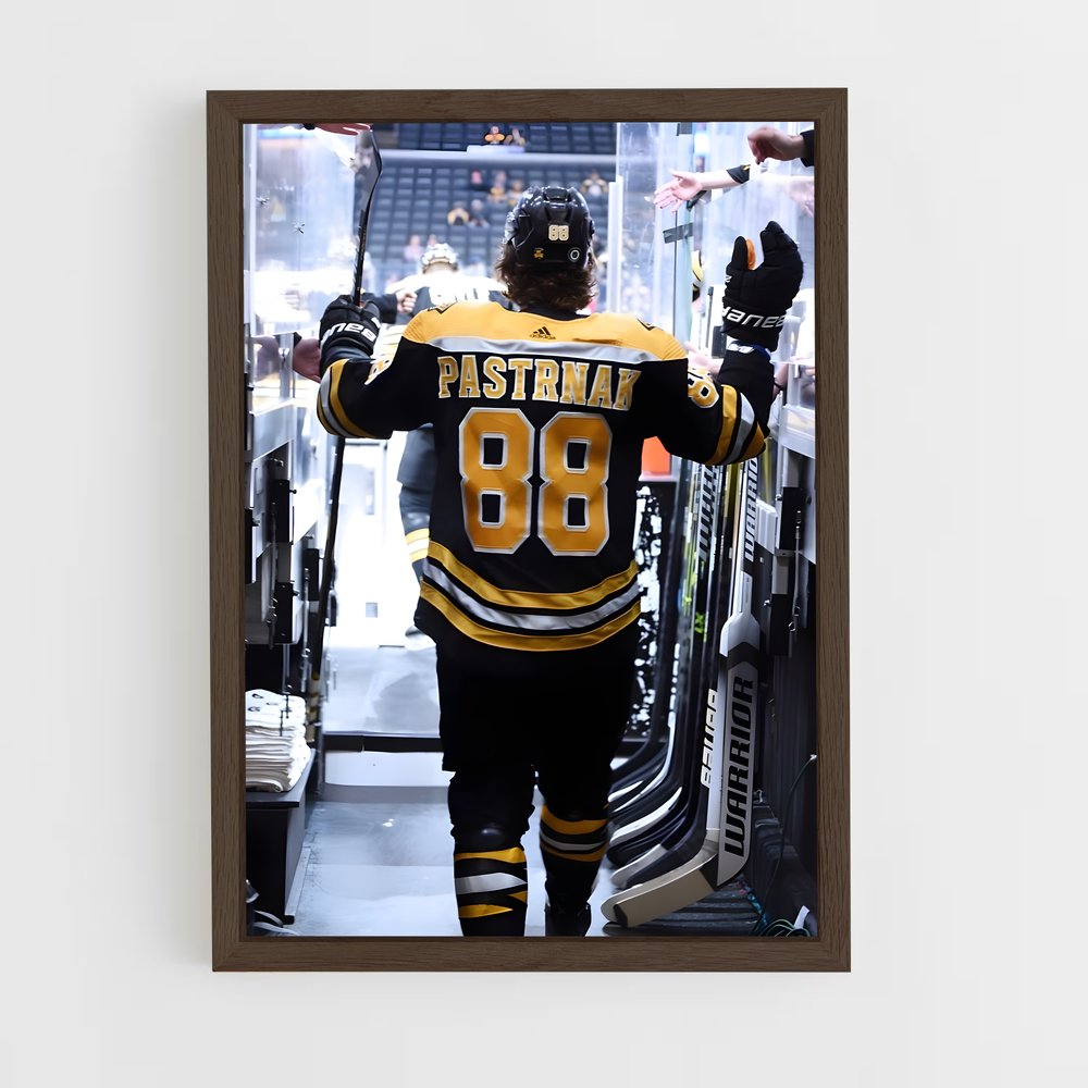 Poster La Sortie du Vestiaire – affiche Hockey sur glace (vue 5)